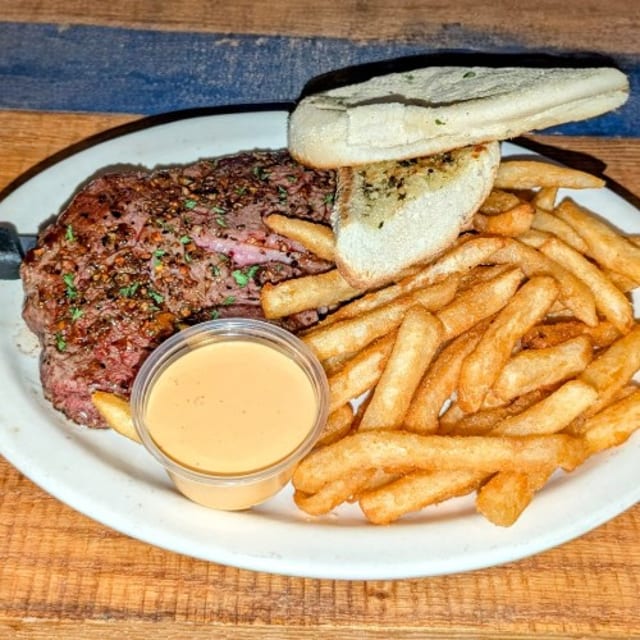 Steak on a Plate.